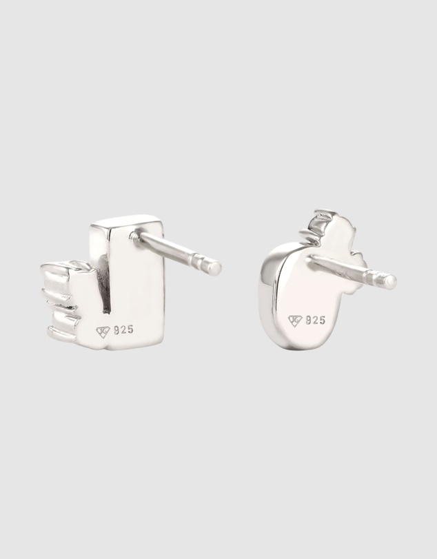 Elli Jewelry - Crystal Symphony Stud Earrings in 925 Silver