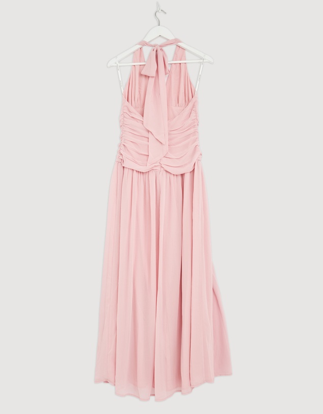 Revibe - Repaired CHANCERY Talara Halter Maxi Dress - AU 10