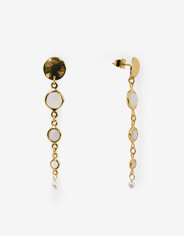 Forcast - Pearl Mirage Drop Earrings