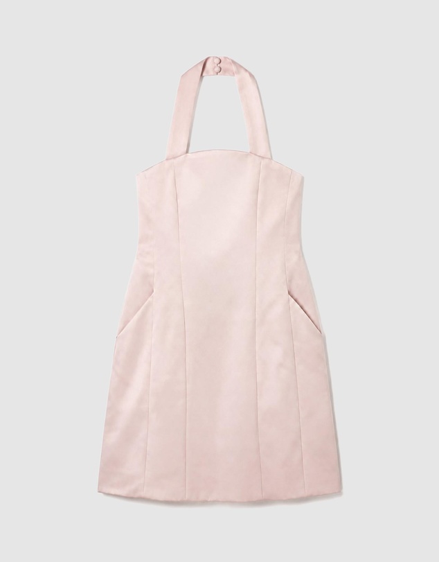 Bardot Junior - Amina Satin Halter Dress - Kids-Teens
