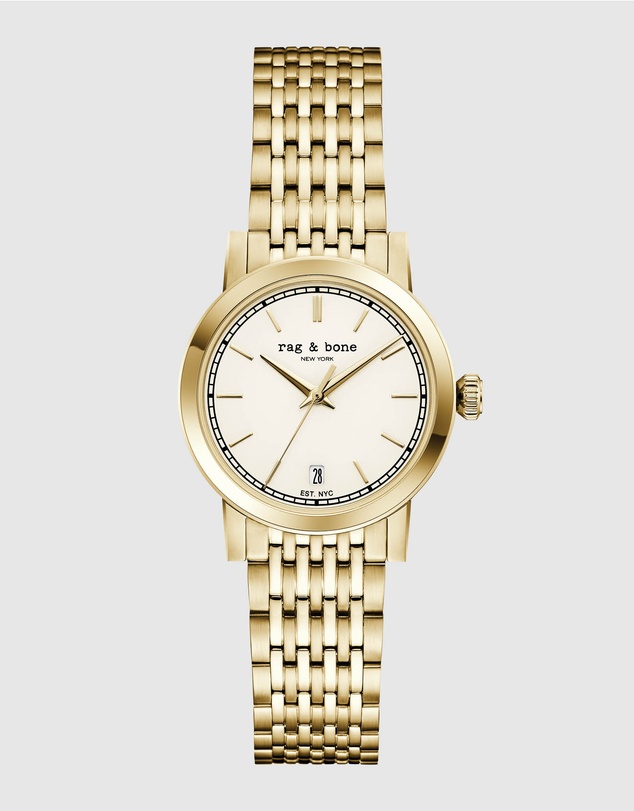 rag & bone - Reign Classic Gold-tone Ladies Watch