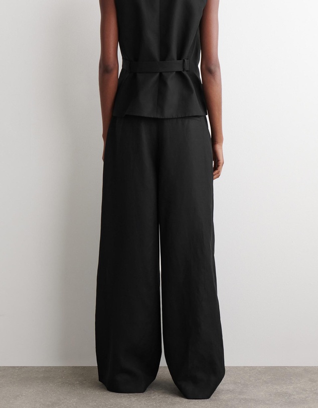 COS - Relaxed Linen-Blend Wide-Leg Trousers
