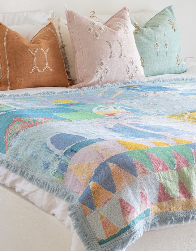 Good Throw Co - Rock The Kasbah Art Throw Rug
