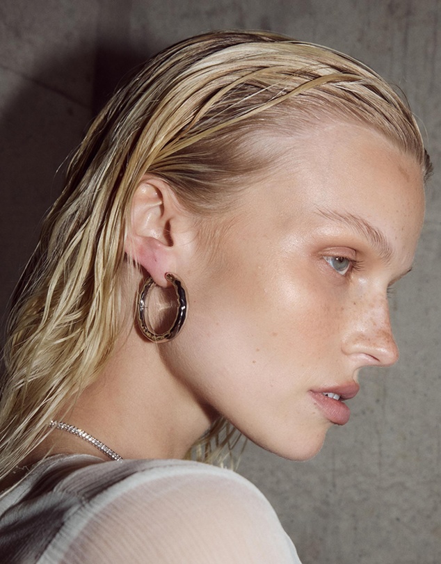 Luv Aj - Liquid Metal Hoops Set