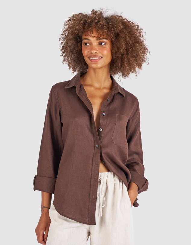 CAMIXA - IRIS Linen Shirt
