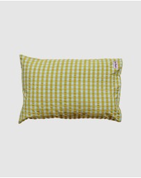 Mosey Me - Citrus Seersucker Standard Pillowcase Set