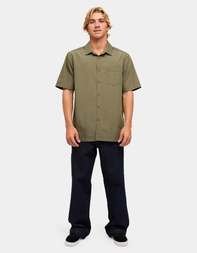 Quiksilver - Mens Centinela Short Sleeve Shirt