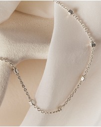 Najo - Birdsong Silver Chain Anklet (23cm + 3cm ext)