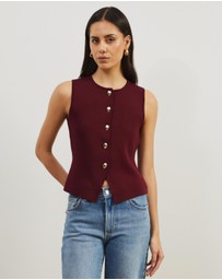 Atmos&Here - Bella Compact Knit Vest