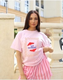 Vacancy Co - Le Croissant Tee