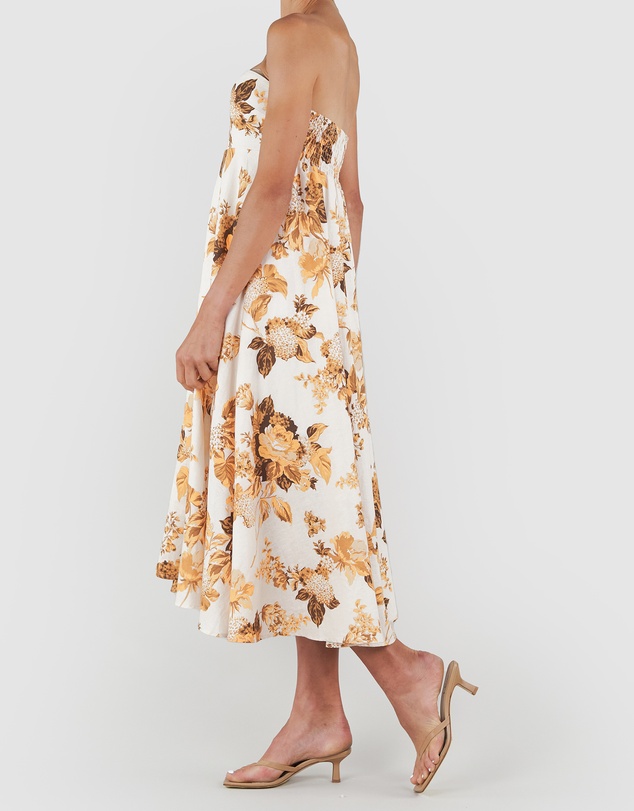 Amelius - Saint Lucia Linen Maxi Dress