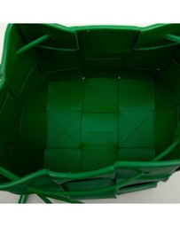 Pre-Loved by Azura Reborn - Pre-Loved Small Nappa Maxi Intrecciato Cassette Bucket Bag