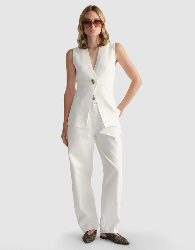 Decjuba - Maddie Longline Knit Vest