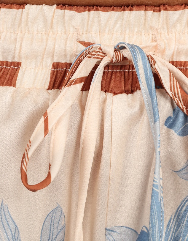 Petal & Pup - Lara Shorts - Pale Blue Print