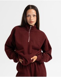 HyperLuxe The Label - 1/4 Zip Sweatshirt