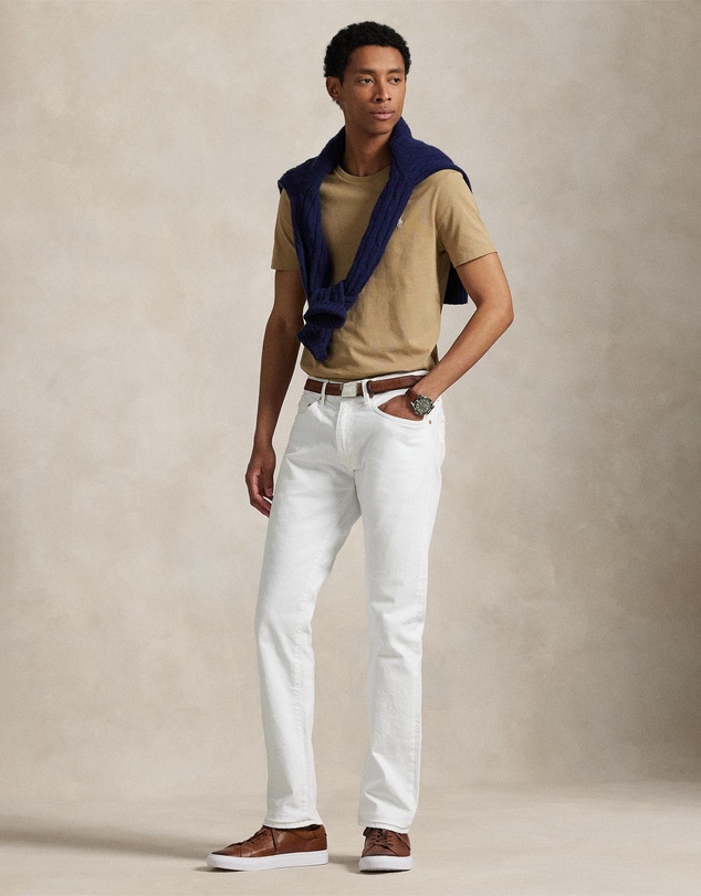 Polo Ralph Lauren - ICONIC EXCLUSIVE - Custom Slim Fit Jersey Crewneck T-Shirt