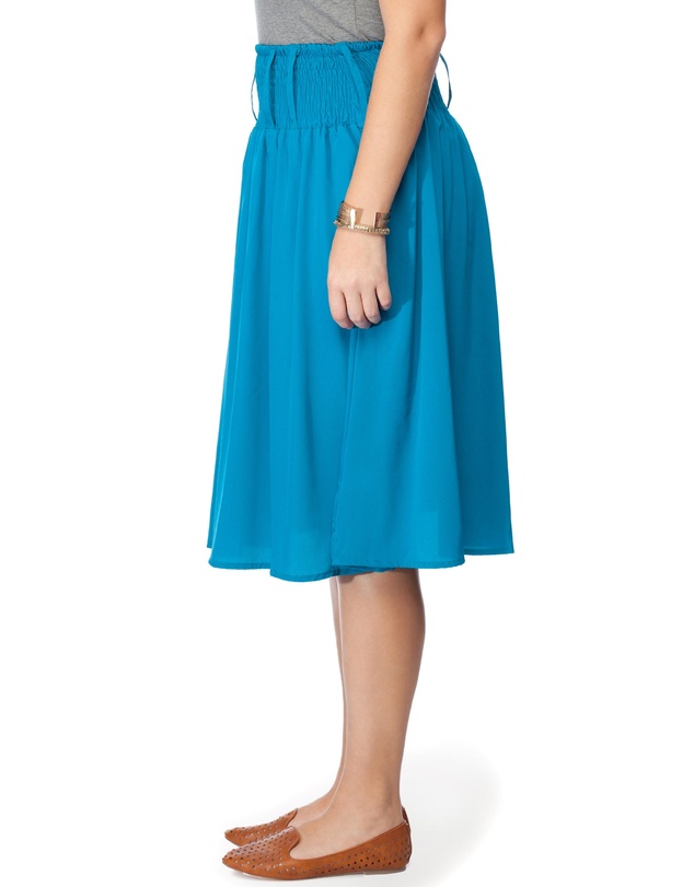Hope & Harvest - Wide-Belted Skirt