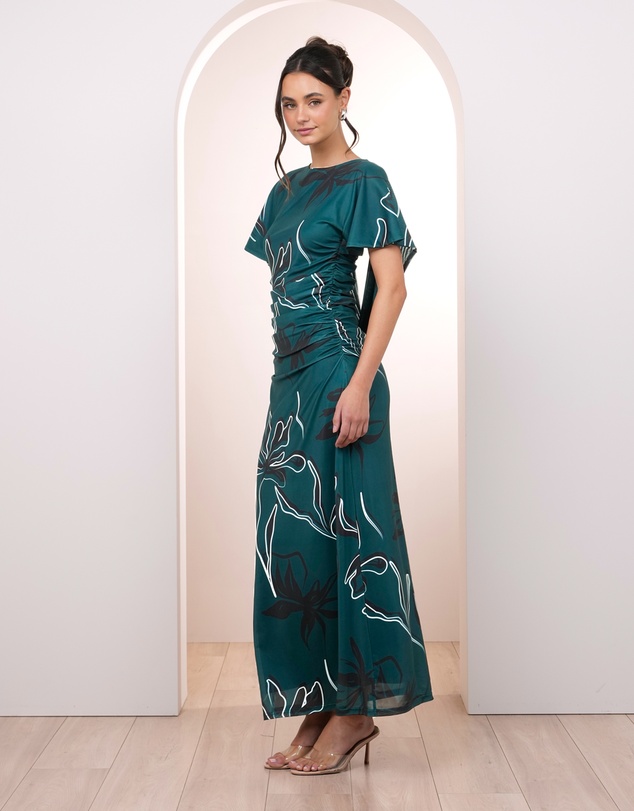 Pilgrim - Wynona Short Sleeve Maxi Dress
