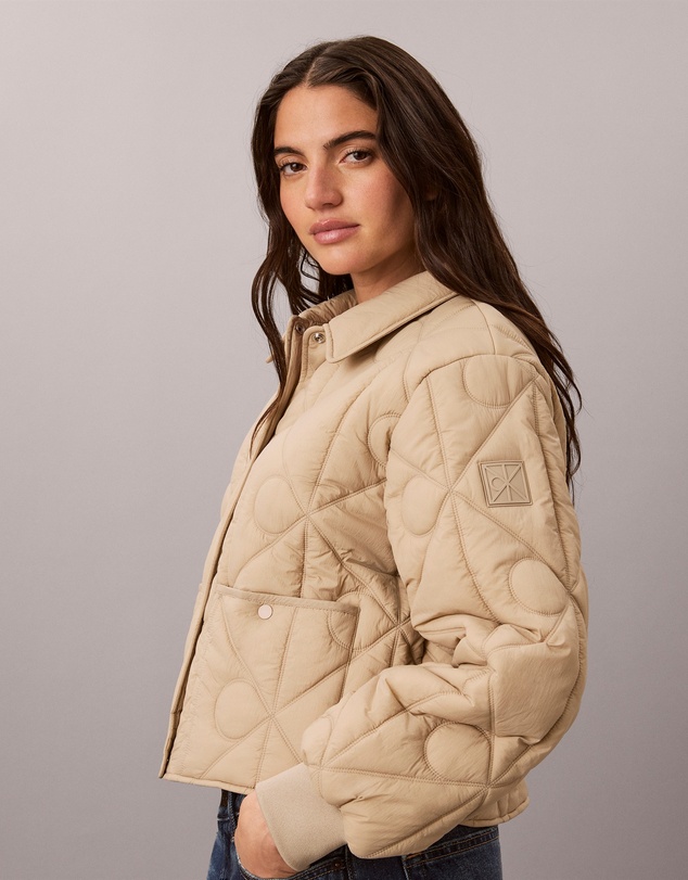 Calvin Klein Jeans - Emblem Logo Nylon Quilted Liner Jacket