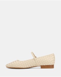 Wittner - Annie Woven Leather Mary Janes