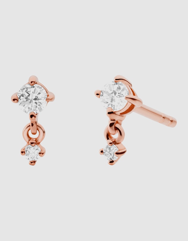 Michael Kors - Premium Rose Gold-Tone Stud Earring