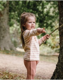 Kynd Baby - Stripe Top in Pearl Stripe