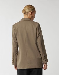 MVN - River Edge Belted Blazer