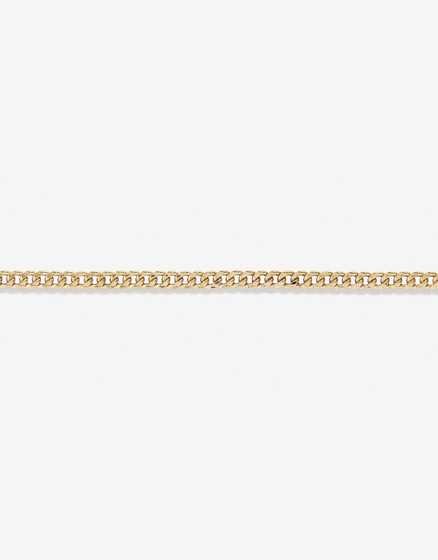 Michael Hill - 19cm (7.5”) Miami Curb Bracelet in 10kt Yellow Gold