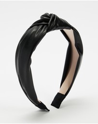 Mossée - Jessie Faux Leather Headband