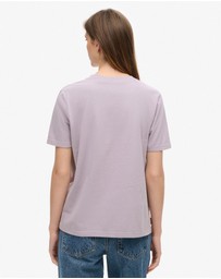 Superdry - Luxe Metallic Logo Relaxed Tee