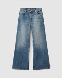 M.N.G - High-Waisted Wide-Leg Jeans