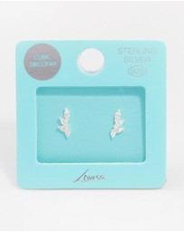 Lovisa - Sterling Silver Cubic Zirconia Climber Earrings