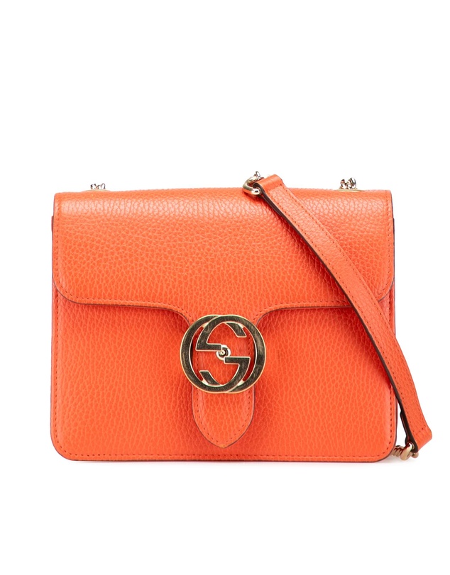 Pre-Loved by Azura Reborn - Pre-Loved Small Dollar Calfskin Interlocking G Crossbody