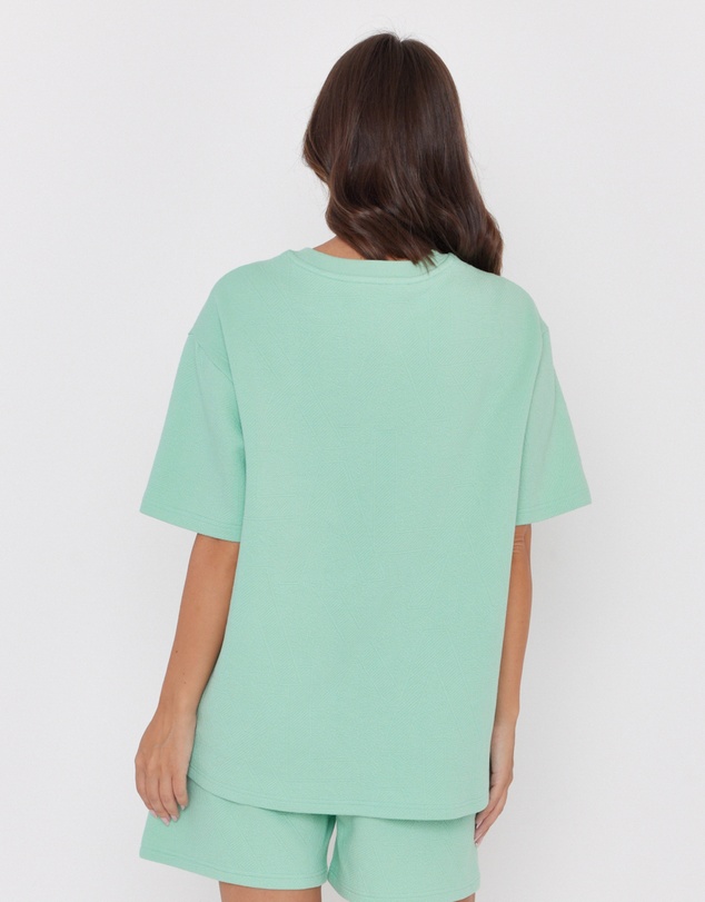 ALEXANDRA - Halo T-Shirt Sage