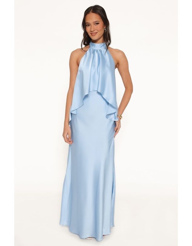 Petal & Pup - Nyomi Maxi Dress - Pale Blue