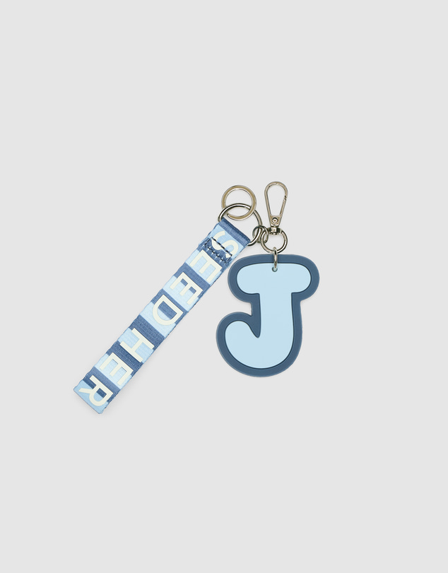 Seed Heritage - Stripe Strap Initial Keyring