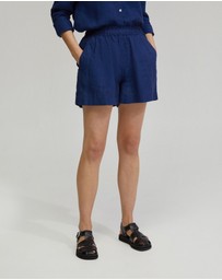 Oxford - Cleo Linen Shorts