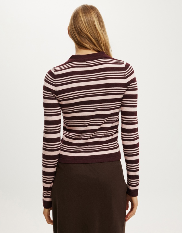 Cotton On - Sara Knit LS Polo