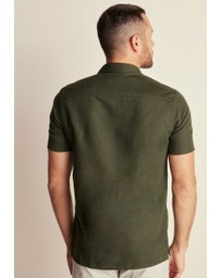 NEXT - Linen Blend Short Sleeve Shirt