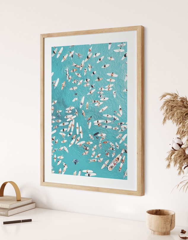 Olive et Oriel - Surfers Paradise Art Print