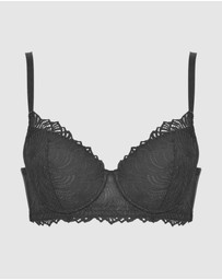 Naturana - The Friday Recycled Lace Lined Underwire Bra