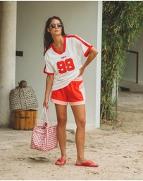 Araminta James - Retro Track Shorts