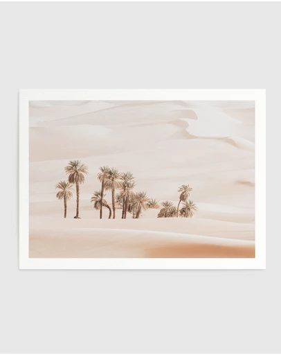 Olive et Oriel - Desert Mirage II Art Print