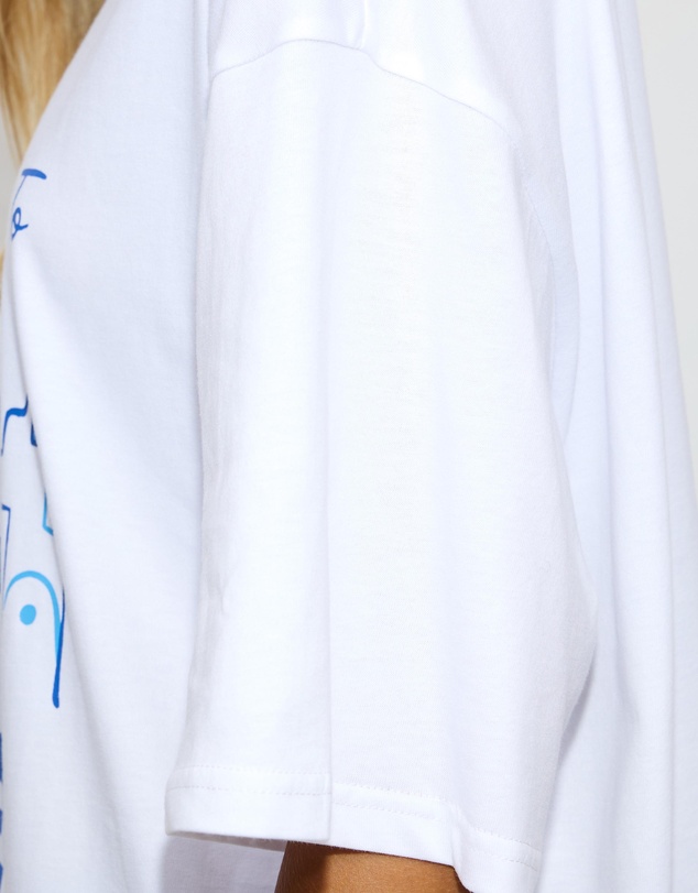 Dazie - Greece Oversized Graphic Tee