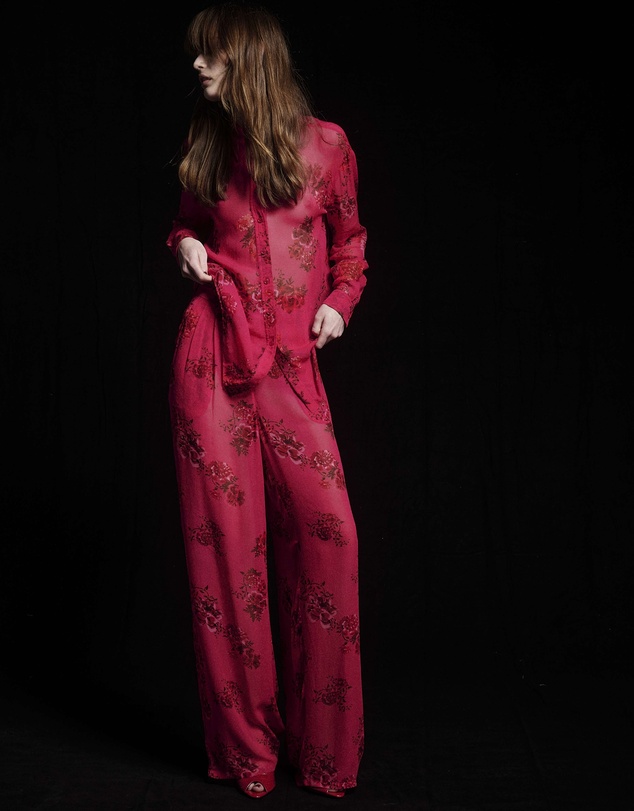 Muma World - Magenta Bloom Mikel Pant