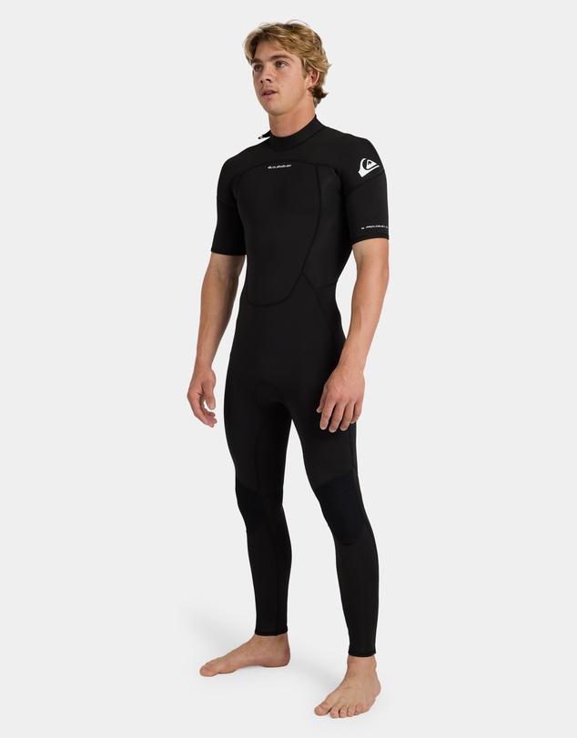 Quiksilver - Mens 2/2mm Prologue Short Sleeve Back Zip Wetsuit