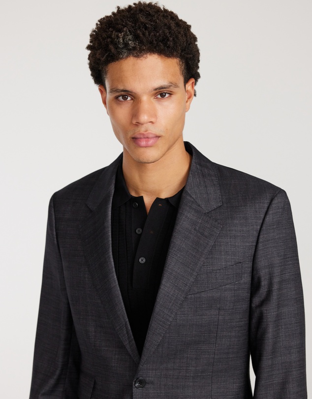 Calibre - Refined Thatch Suit Jacket Granite