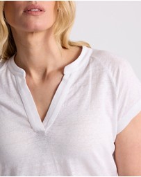 David Lawrence - Erika Linen Jersey Top
