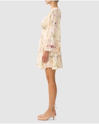 Camilla - Button Down Short Dress With Open Back