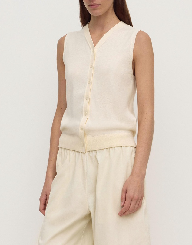 Assembly Label - Maya Cotton Cashmere Knit Vest